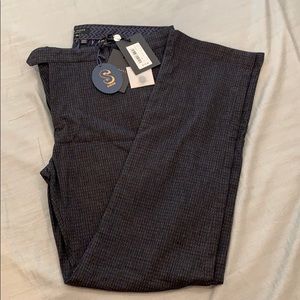 Brand New Ted Baker Men Trouser, 36 R, Navy.